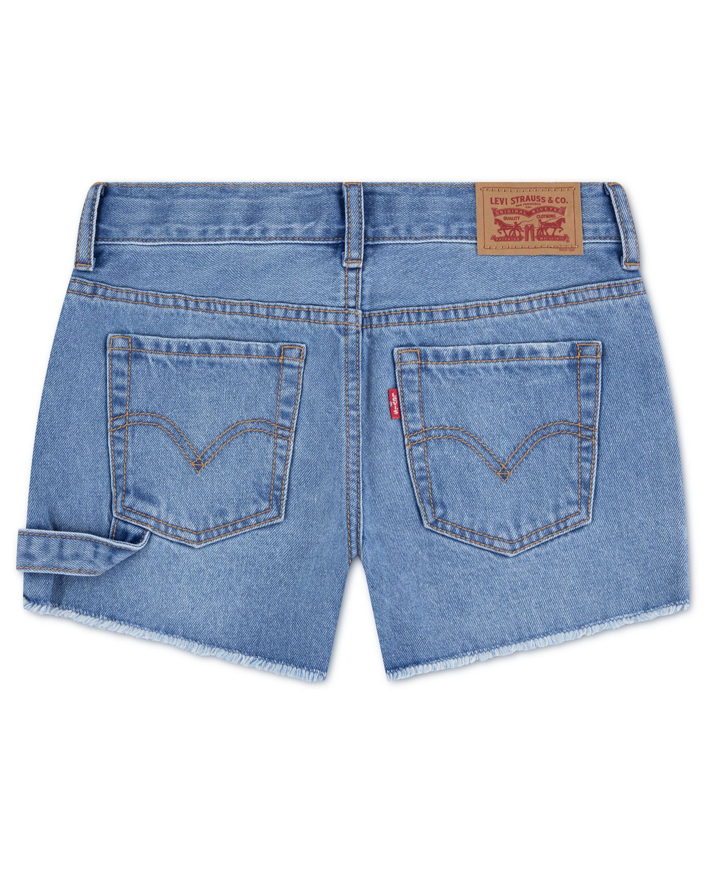 Шорты Levi's Applique Girlfriend Shorts для девочек, цвет: Good Grades — фото 2