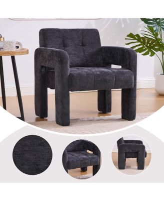 Streamdale Modern Minimalist Casual Upholstered Armchair for Living Room, Bedroom, Office