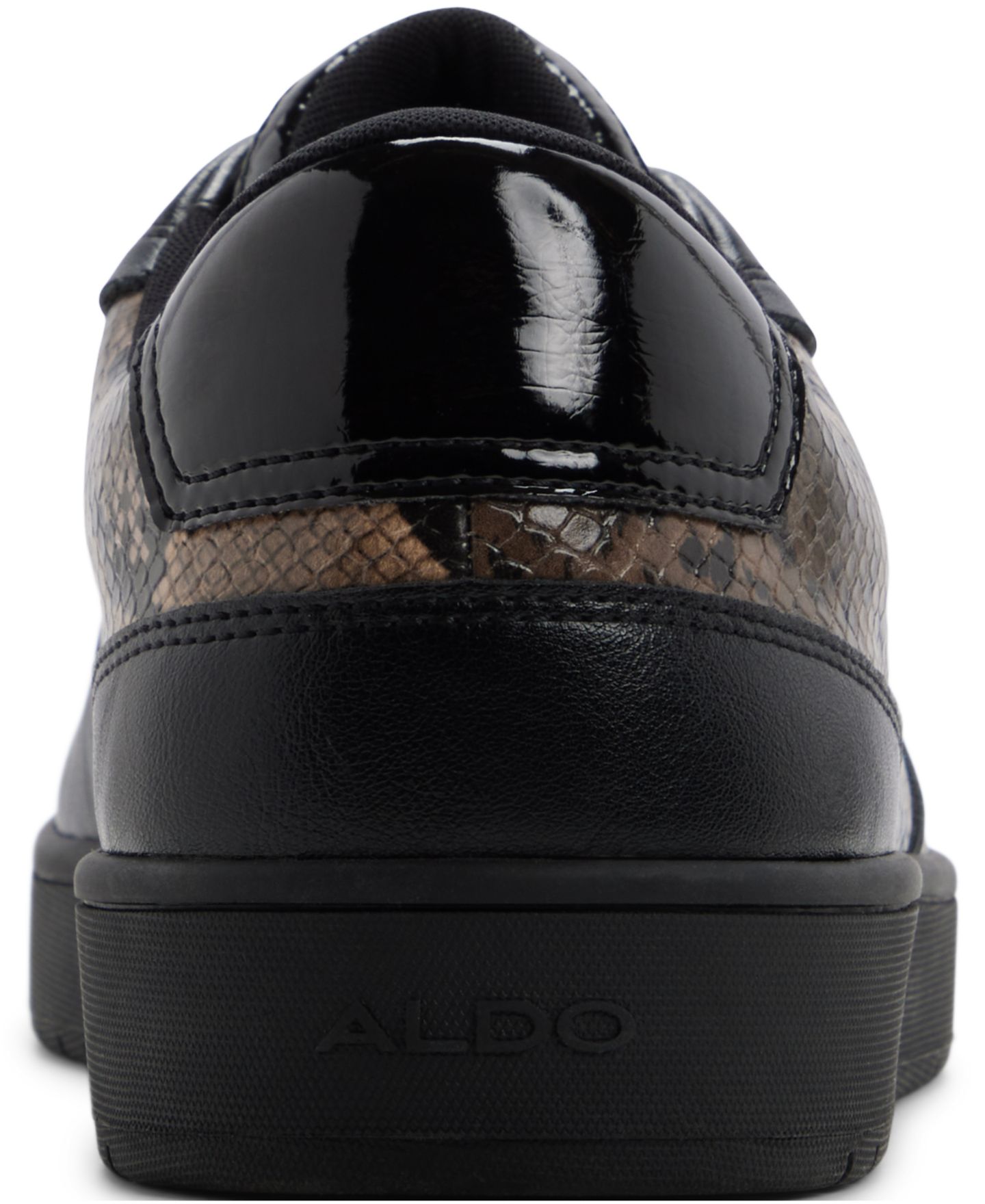 Мужские кроссовки ALDO Zethan Synthetic Fashion Athletics, цвет: Чёрный комбинированный — фото 3