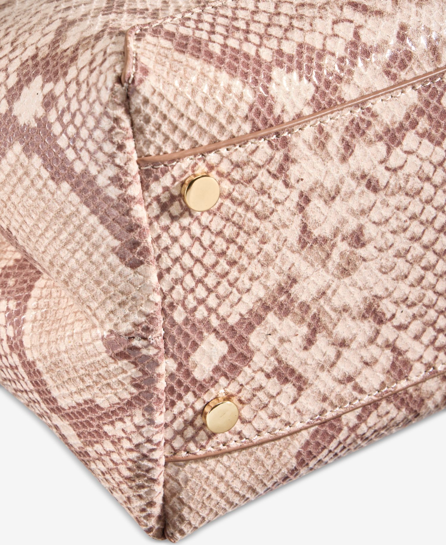 Nailaa Belted Snake Crossbody