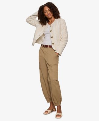 Women's Crafted Coco Quilted Button-Front Jacket