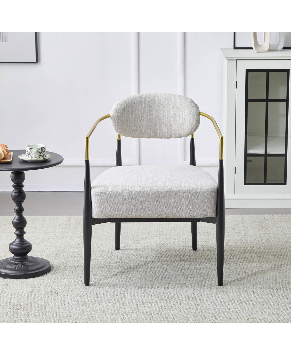 Streamdale Furniture Mid-Century Modern Upholstered Accent Armchair