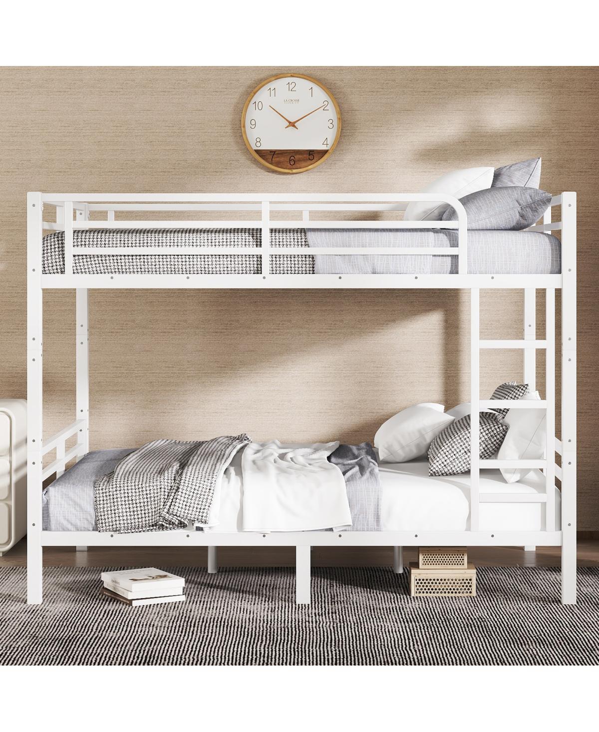 Streamdale Furniture Metal Full Xl over Full Xl Bunk Bed