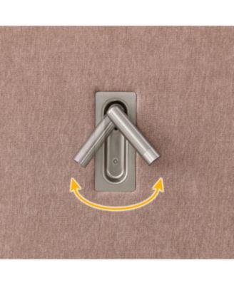 Streamdale Queen Size Chenille Upholstered Bed Frame with Pleated Design - Pink