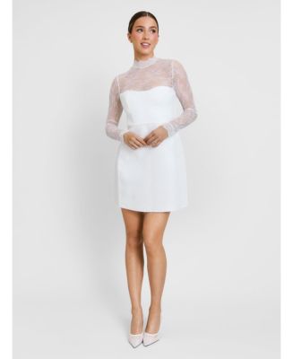 cute long sleeve t shirt dresses Long Sleeve T-Shirt Dress in Blue