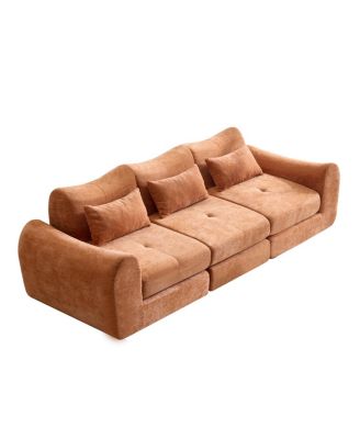  Modular Cloud Sofa, Convertible Folding Sofa Bed, Sectional Cushioned Sofa