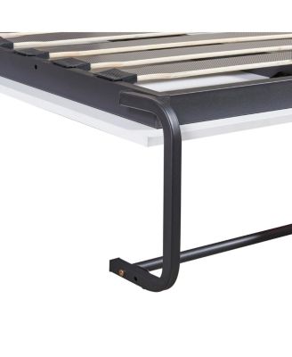 Twin Size Murphy Bed Wall Bed with Cabinet