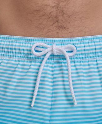 Men's Gradient Striped 7" Volley Swim Trunks