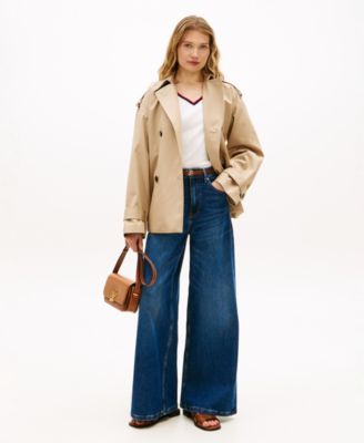 Women's Wide-Leg High-Waist Jeans