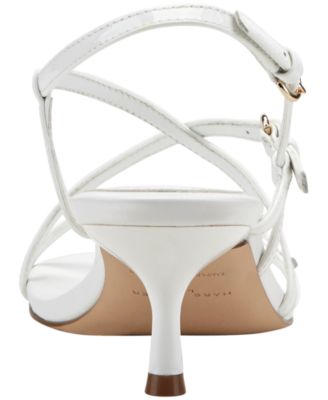 Women's Nylah Strappy Leather Kitten Heel Sandals