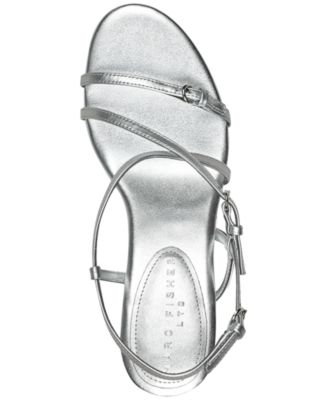 Women's Nylah Strappy Leather Kitten Heel Sandals