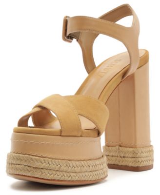 Women's Hilda Rope High Round Toe Platform Sandals