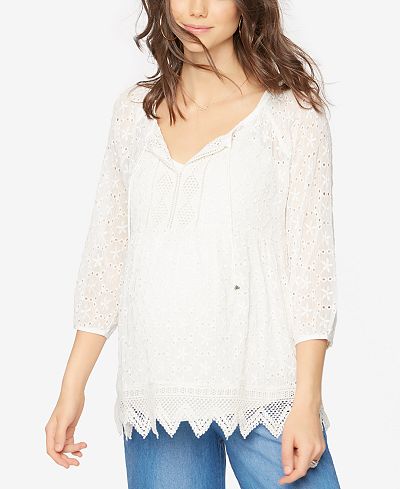 A Pea in the Pod Maternity Striped Top