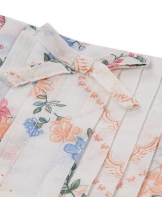 Girls' Pintuck Sleeveless Maxi Dress