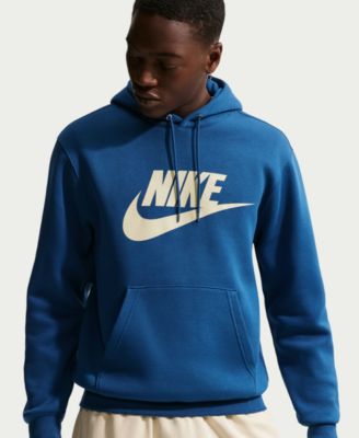 Men's Club Fleece Standard-Fit Logo-Print Hoodie 
