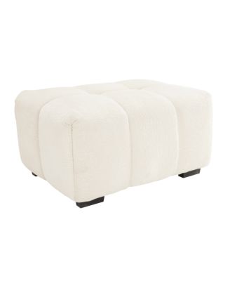 Stylish Chenille Sofa with Ottoman - Comfortable & Durable Design