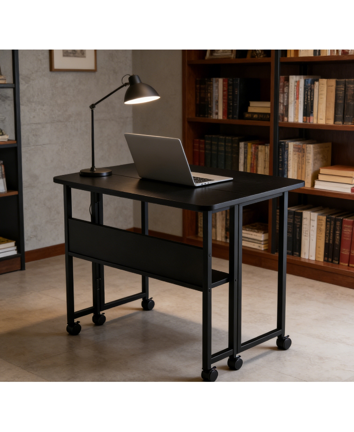 Streamdale Furniture Compact Folding Desk for Home or Office Use