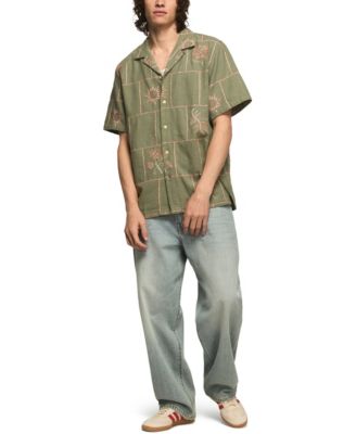 Men's Novelty Camp Collar Shirt