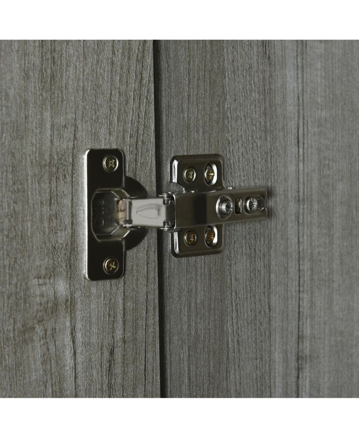 Streamdale Furniture 4-Door Wardrobe with Shelves Drawers and Full-Length Mirror