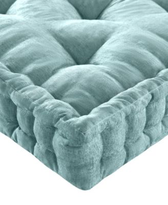 Azza Chenille Square Floor Pillow Cushion, 24" x 24"