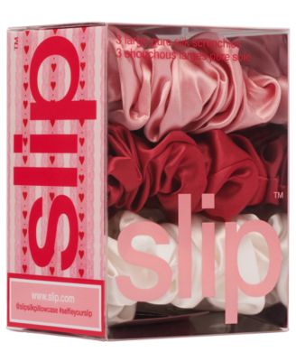 3-Pc. Pure Silk Skinny Scrunchies