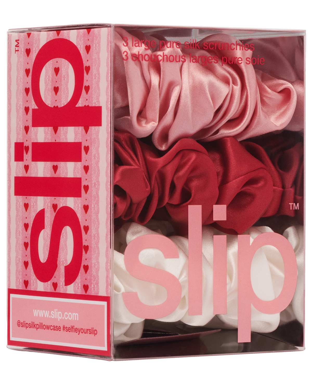 Slip 3-Pc. Pure Silk Skinny Scrunchies