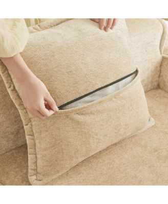 Premium Velvet Modular Sectional Sofa - Unmatched Comfort & Easy Setup