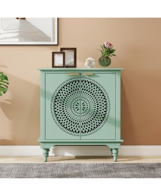 American Style 2 Door Accent Cabinet Sideboard Buffet Storage Cabinet