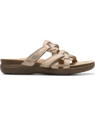 Women's April Rae Round Toe Flat Sandals