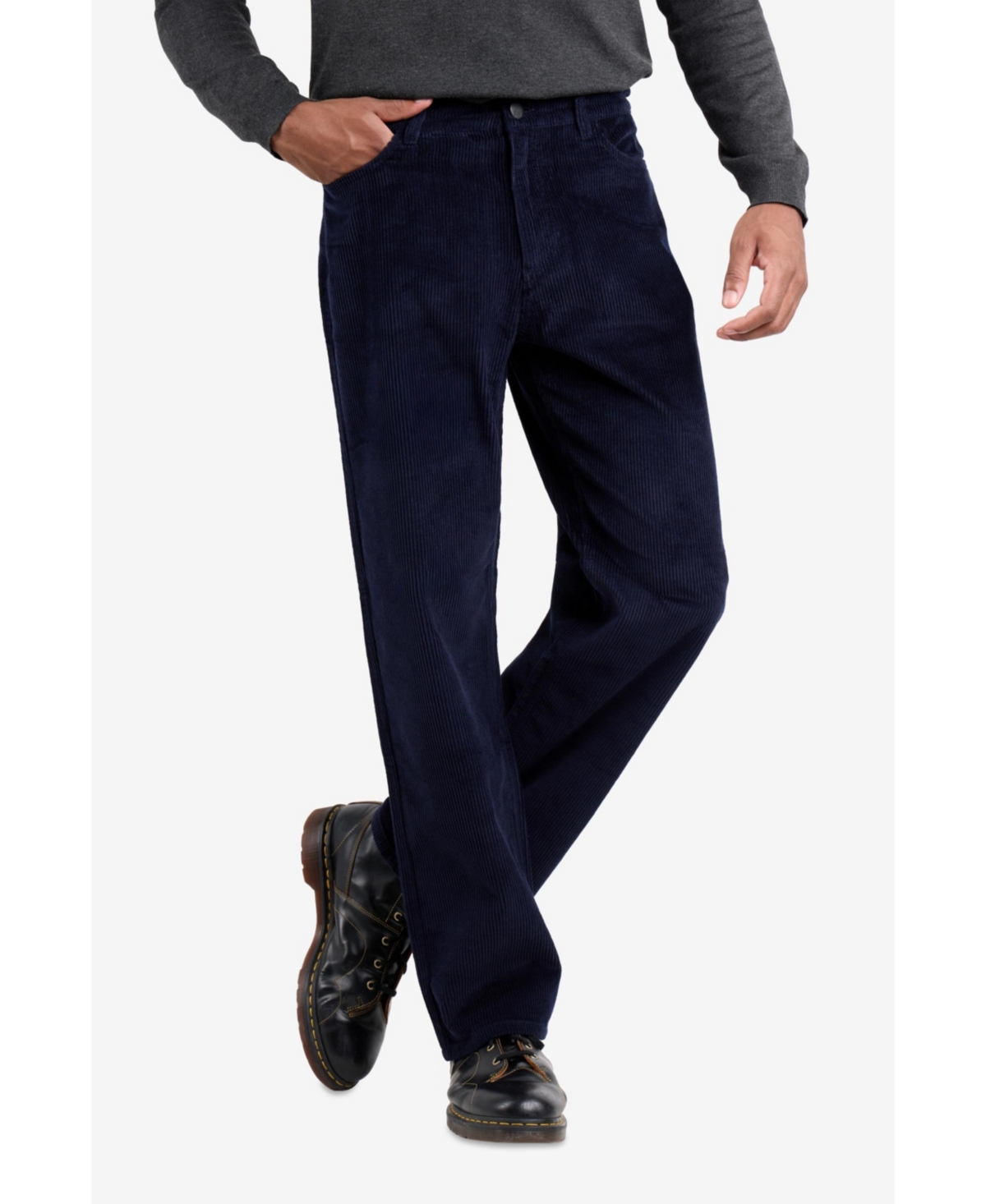 Spring + Mercer Men's Athletic Fit Corduroy Pants