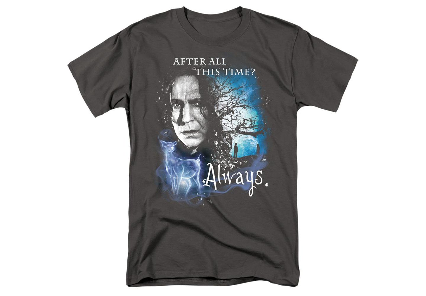 Мужская футболка Harry Potter Always, цвет: Угольный — фото 1