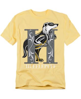 Men's Mosaic Hufflepuff With Badger T Shirt
