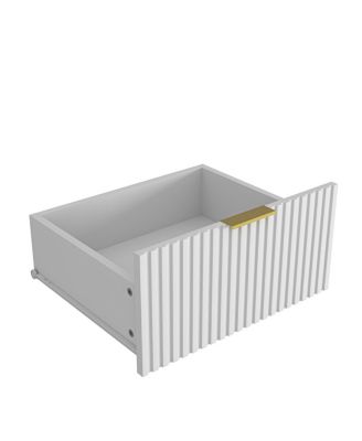 White 9-Drawer Dresser, 63" Large Chest of Drawers, Wooden Storage Cabinet