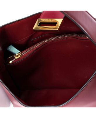 East West Trifolio Shoulder Bag Leather