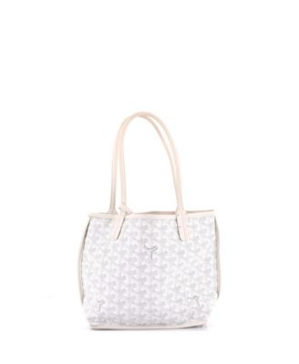 Mini Anjou Reversible Tote Coated Canvas