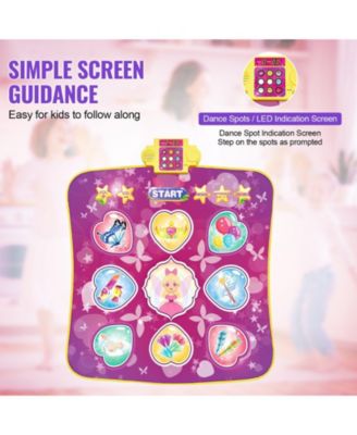 9-Button Dance Mat with Electronic Pad and 3 Game Modes