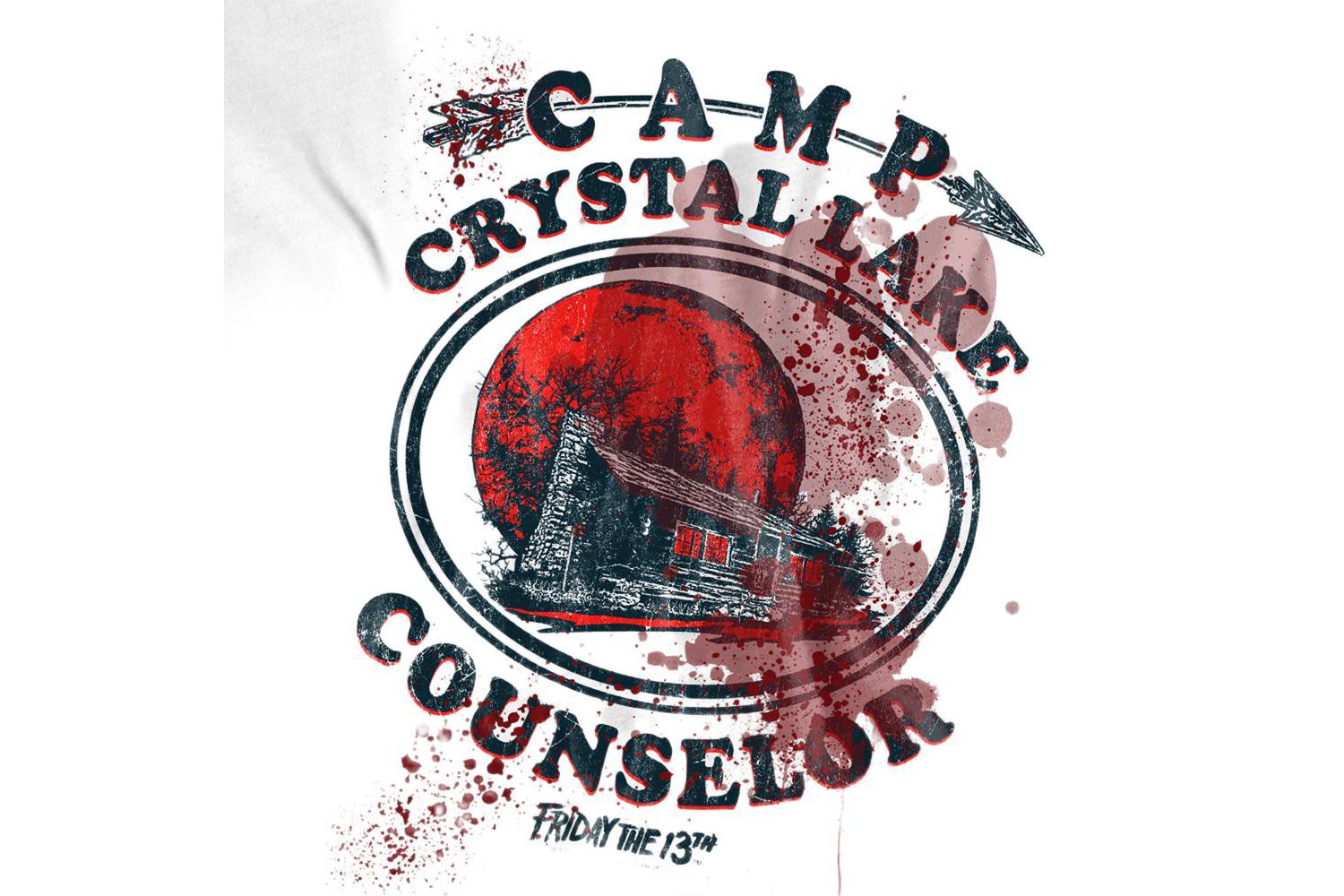 Big & Tall Camp Counselor Victim T Shirt