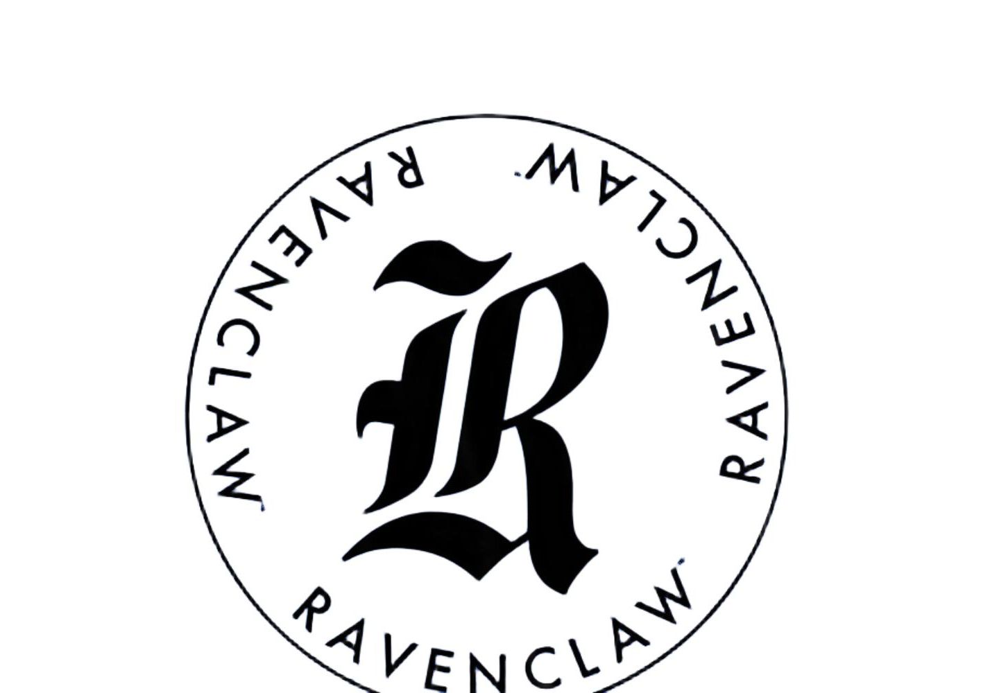 Мужская футболка Harry Potter Ravenclaw Letter R, цвет: Королевский синий — фото 2