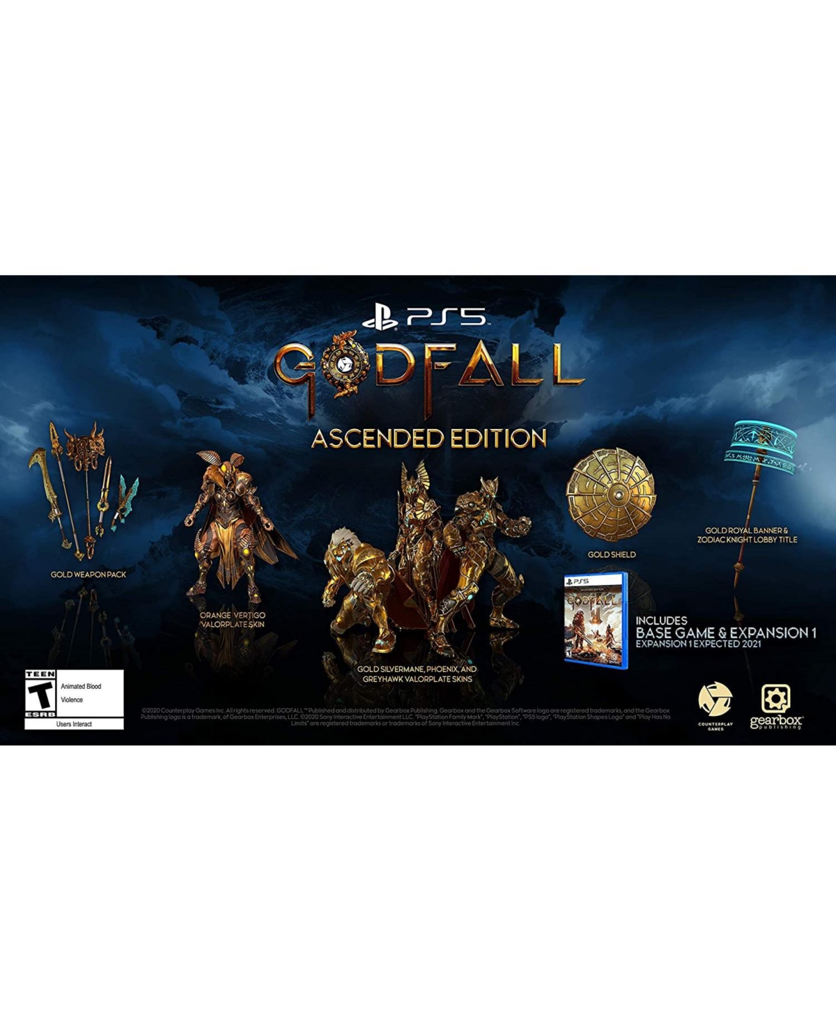 PlayStation Gearbox Publishing Godfall: Ascended Edition