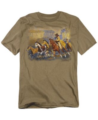 Men's Wildlife A Cowboy Day T Shirt