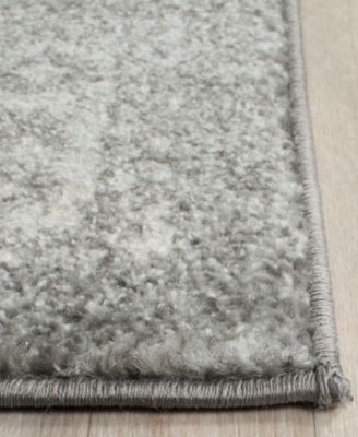  Evoke EVK256S Silver/Ivory 5'1" x 7'6" Area Rug
