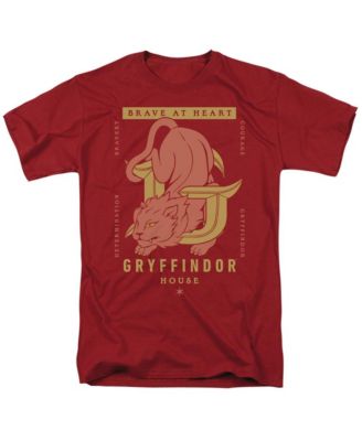 Men's Gryffindor Brave At Heart T Shirt
