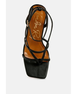 Womens Stalker Strappy Ankle Strap Sandals