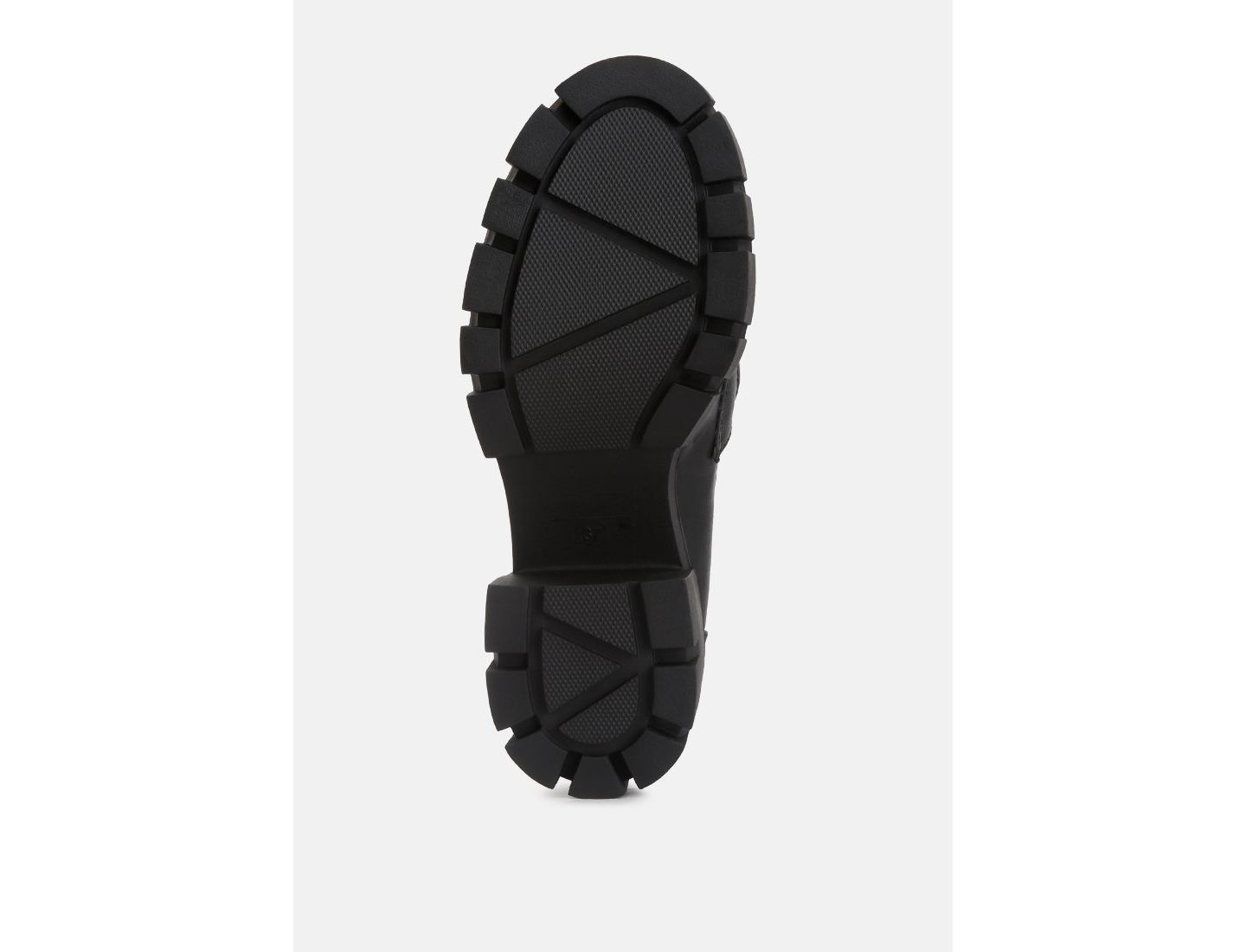 Женские туфли Rag & Co Evangeline Chunky Platform, цвет: Чёрная искусственная кожа — фото 7