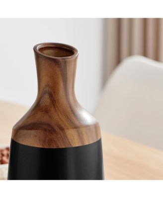 Milo Kande Carafe Modern Two Tone Tabletop Vase 