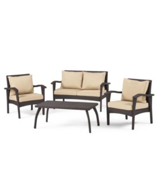 Wicker Outdoor Seating Set