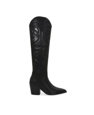 Women's Anniston Embossed Western Knee-High Boots