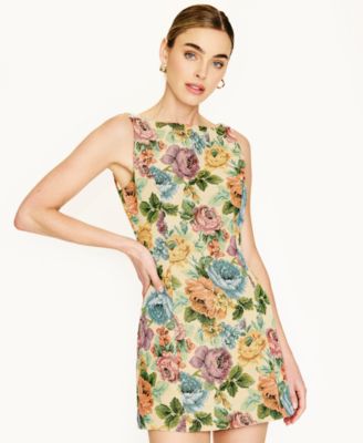 Women's Python Sleeveless Mini Dress