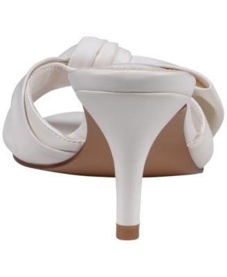 Women's Carmen Bow-Detail Slip-On Heeled Sandals