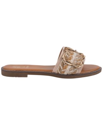 Women's Devon Grommet Toe Loop Flat Sandals